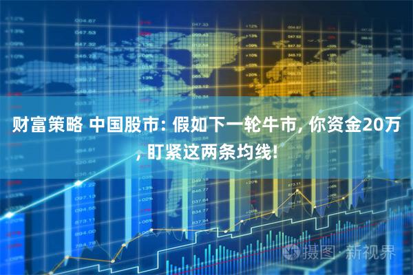 财富策略 中国股市: 假如下一轮牛市, 你资金20万, 盯紧这两条均线!