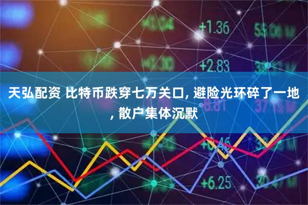 天弘配资 比特币跌穿七万关口, 避险光环碎了一地, 散户集体沉默