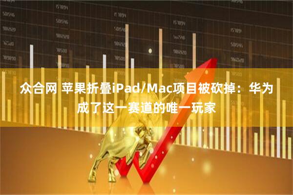 众合网 苹果折叠iPad/Mac项目被砍掉：华为成了这一赛道的唯一玩家